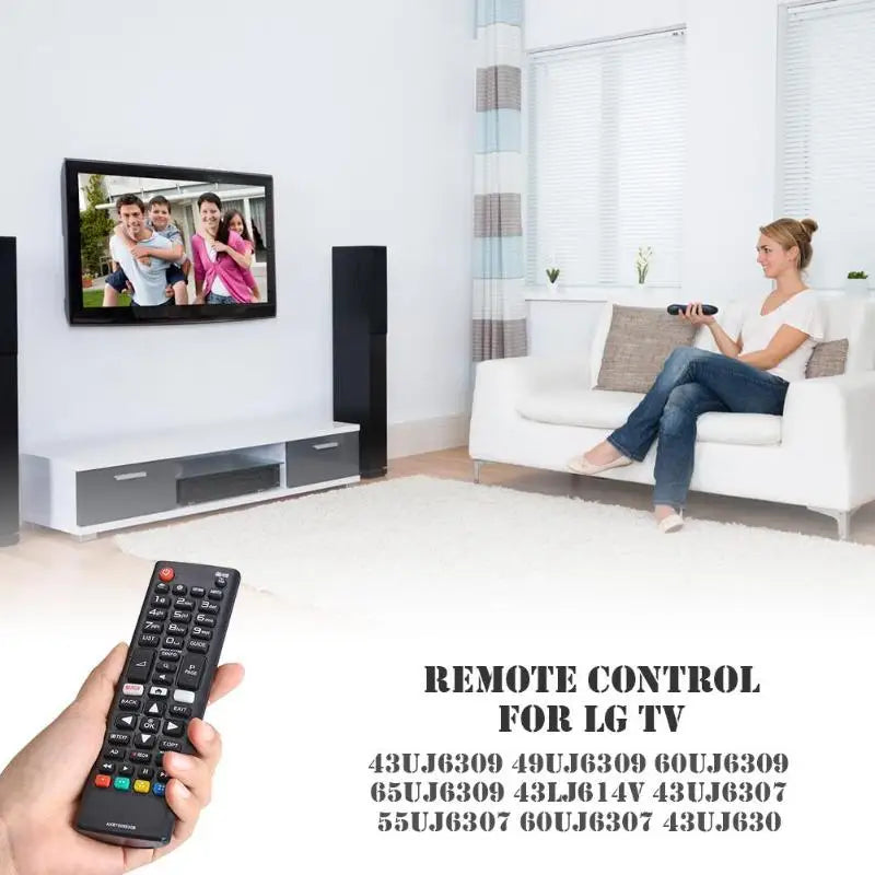 Universal Remote Control for LG TV AKB75095308 43UJ6309 49UJ6309 60UJ6309 65UJ6309 ,LED Smart TV Remot Controller Directly Use