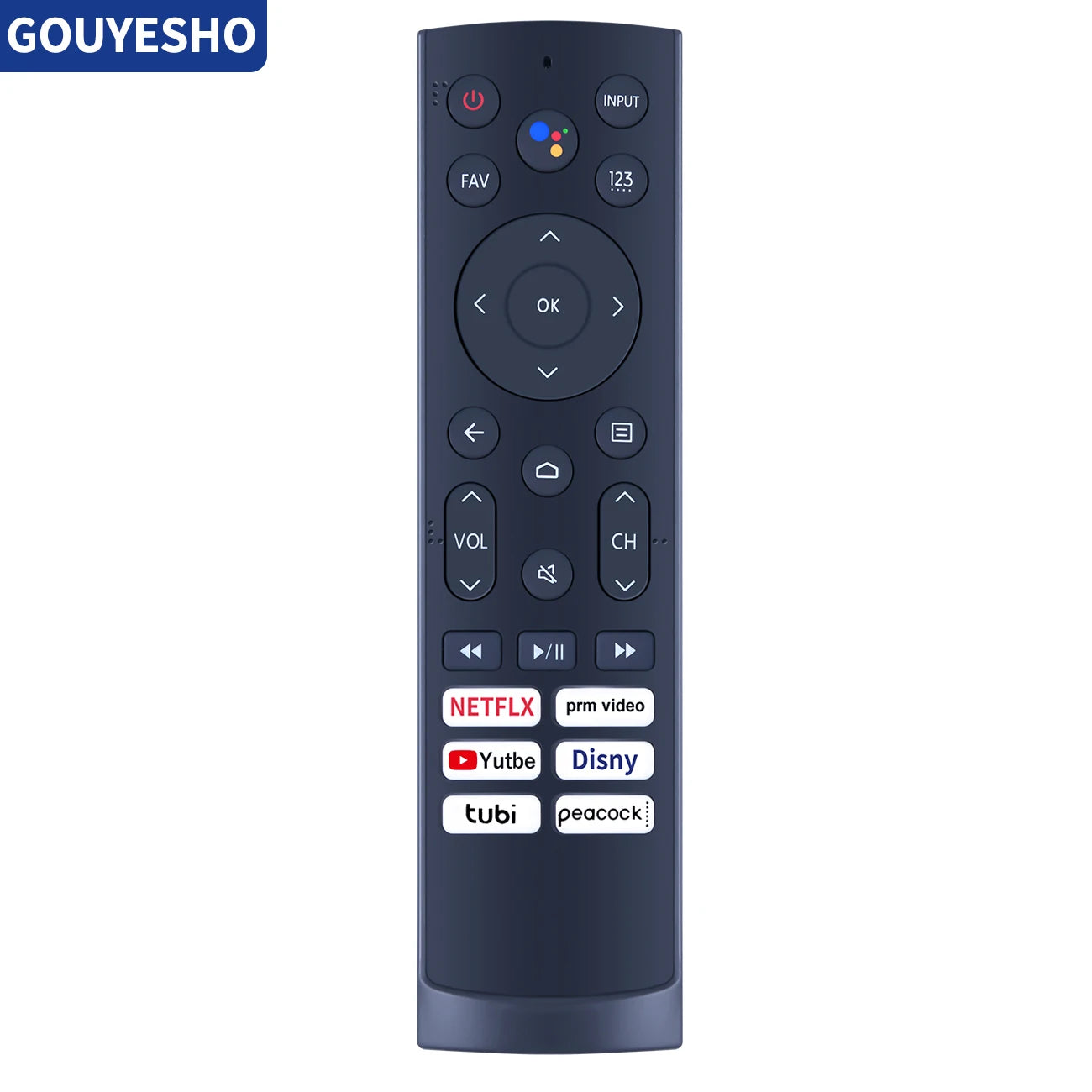 New Remote Control with For Hisense Smart 4K Android TV